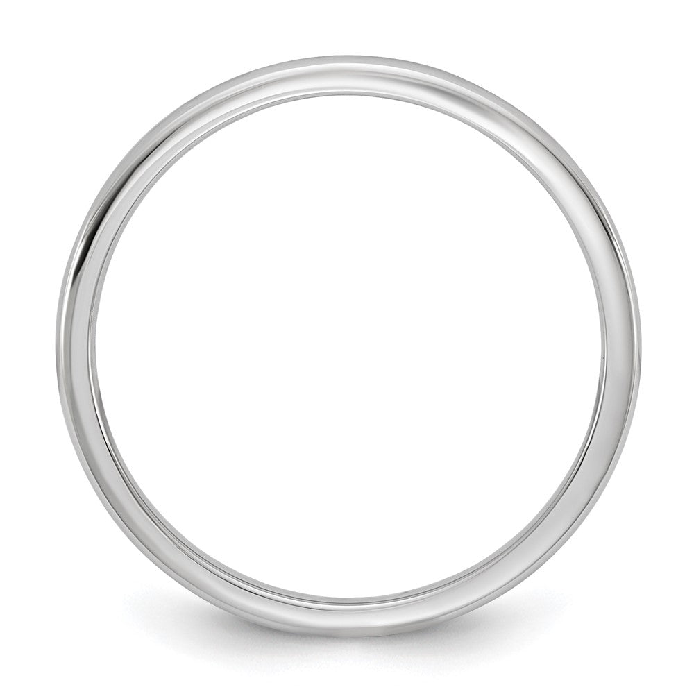 10K White Gold 10Kw 1.5mm Lightweight Comfort Fit Band Size 13