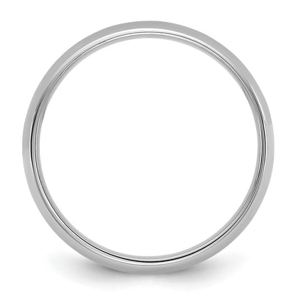 10K White Gold 10Kw 4.5mm Lightweight Comfort Fit Band Size 12