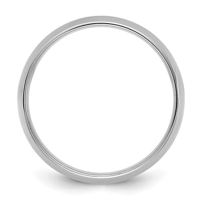 14K White Gold 5.5mm Lightweight Comfort Fit Band