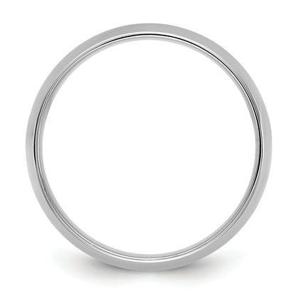 10K White Gold 10Kw 5.5mm Lightweight Comfort Fit Band Size 9.5