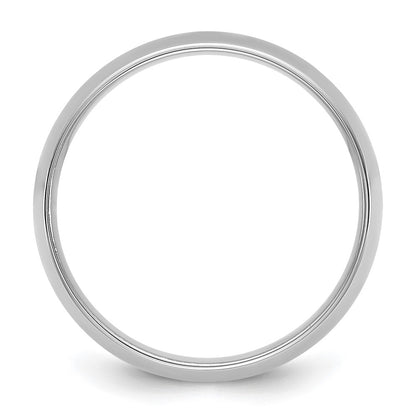 14K White Gold 6.5mm Lightweight Comfort Fit Band