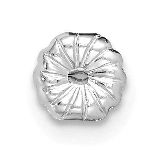 14k White Gold 2/3 ctw Lab Grown Diamond VS/SI+ G+ Princess 4 Prong Heavy Wt. Stud Earrings