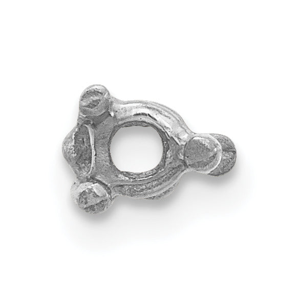 14K White Gold Head Holds Up To 2.75mm For X849 Add A Diamond 7 Inch Bracelet