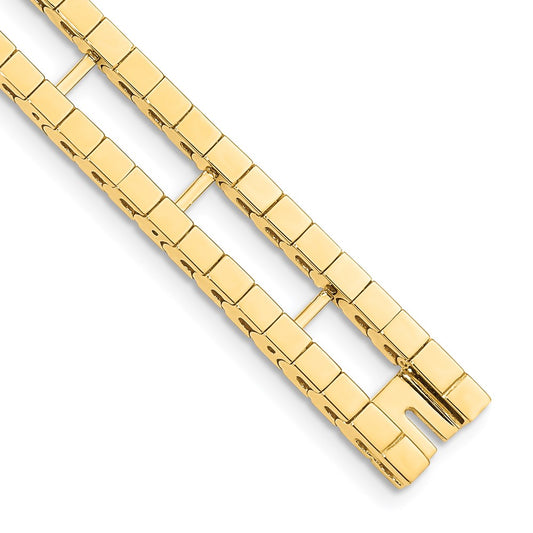 14K Yellow Gold Tennis Jacket Blank