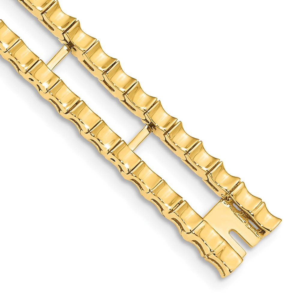 14K Yellow Gold Tennis Jacket Blank