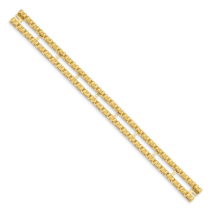 14K Yellow Gold Tennis Jacket Blank