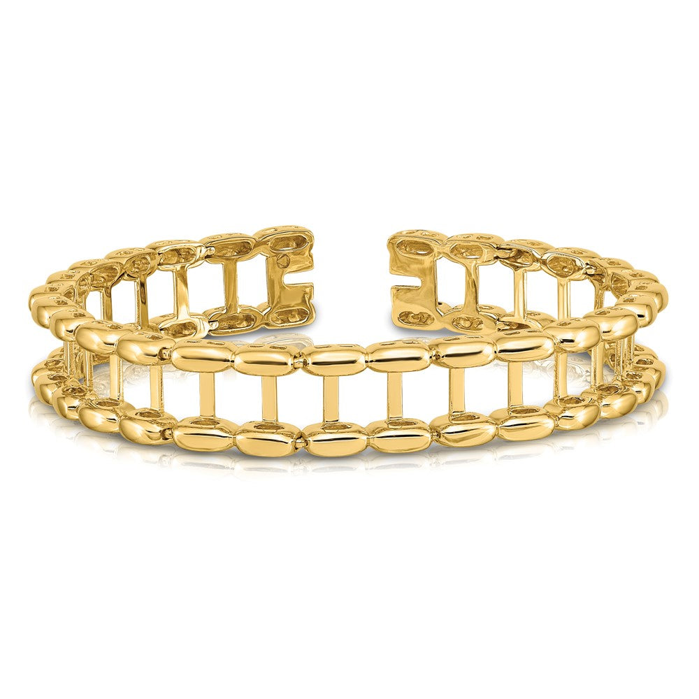 14K Yellow Gold Tennis Jacket Blank