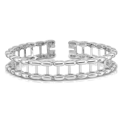 14K White Gold Tennis Jacket Blank