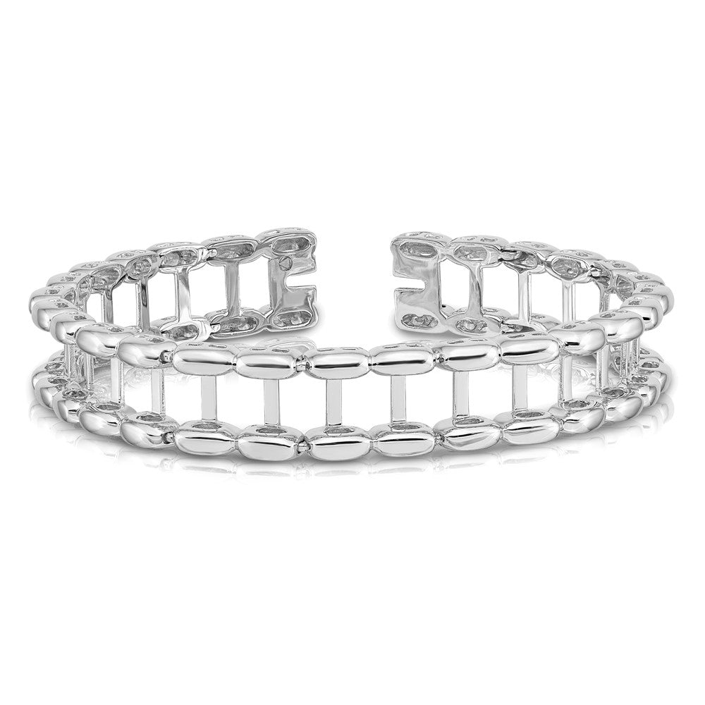 14K White Gold Tennis Jacket Blank