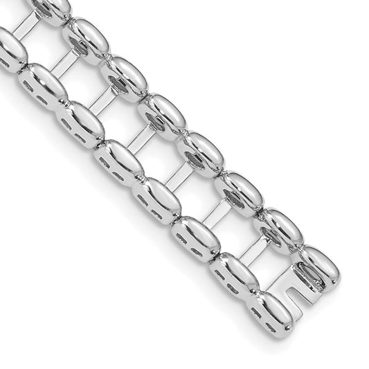 14K White Gold Tennis Jacket Blank