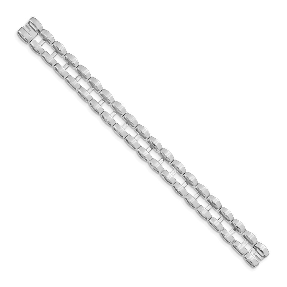 14K White Gold Tennis Jacket Blank