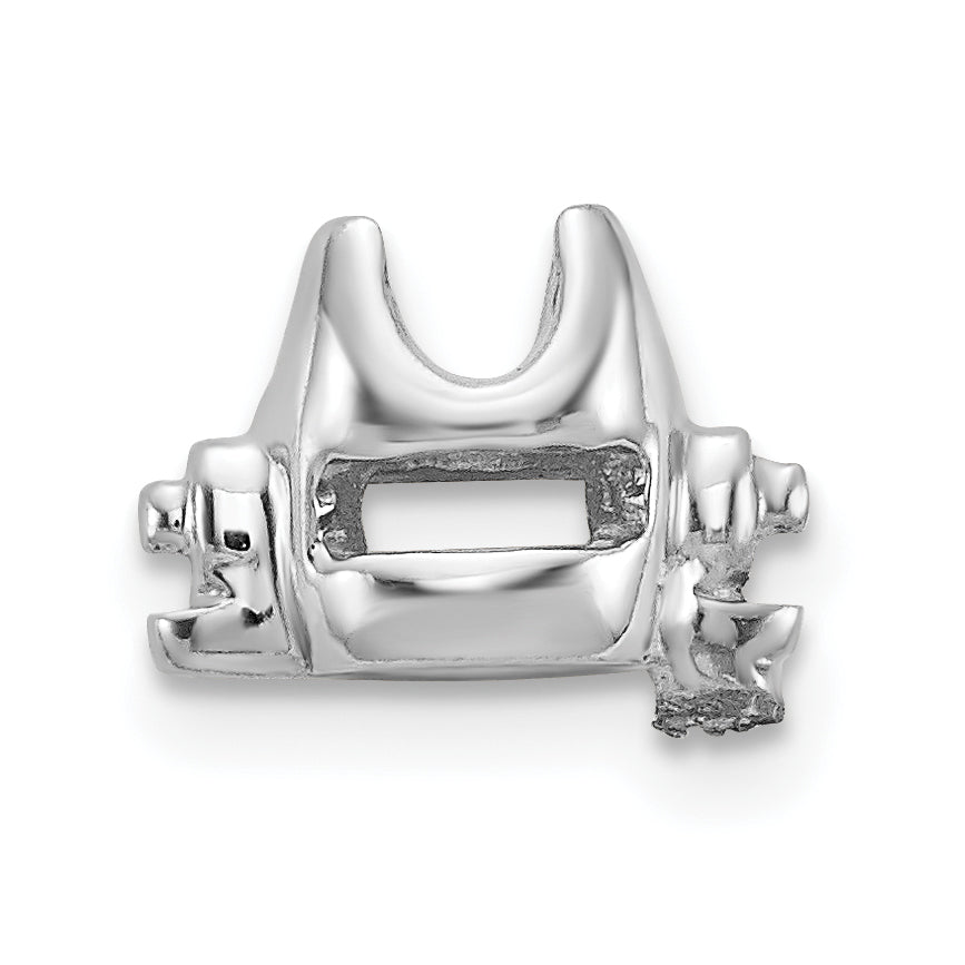 14K White Gold Head Holds Up To 3.25mm For X900/X901 Add A Diamond Bracelet