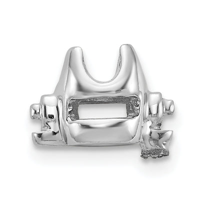 14K White Gold Head Holds Up To 3.25mm For X900/X901 Add A Diamond Bracelet