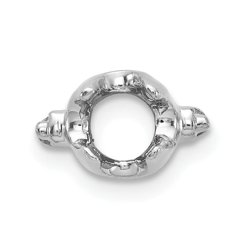 14K White Gold Head Holds Up To 3.25mm For X900/X901 Add A Diamond Bracelet