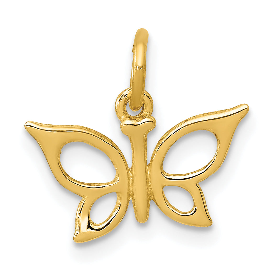14k Yellow Gold 14k Butterfly Charm