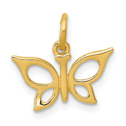 14k Yellow Gold 14k Butterfly Charm