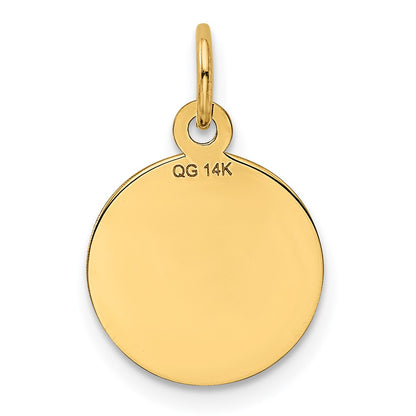 14k Yellow Gold 14K HAPPY ANNIVERSARY Charm
