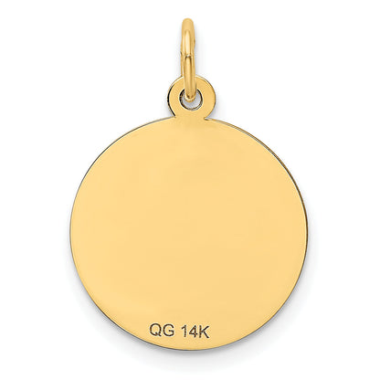 14k Yellow Gold 14K HAPPY ANNIVERSARY Charm