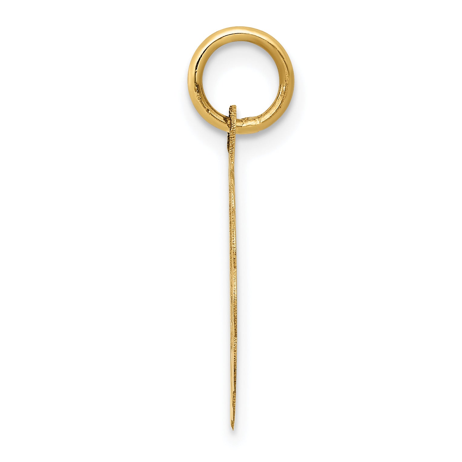 14k Yellow Gold 14k #1 GRANDPA Disc Charm