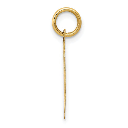 14k Yellow Gold 14k #1 GRANDPA Disc Charm