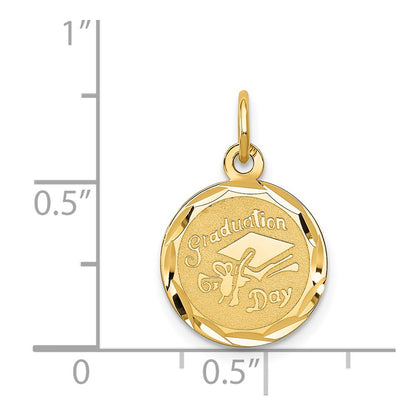14k Yellow Gold 14k GRADUATION DAY Cap Charm
