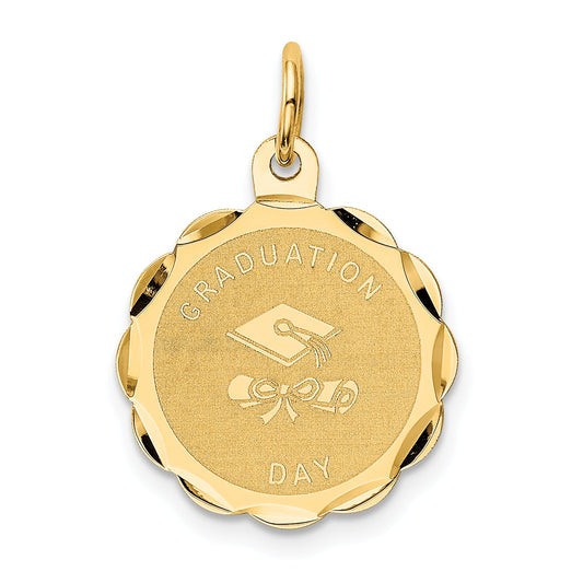 14k Yellow Gold 14k GRADUATION DAY Charm