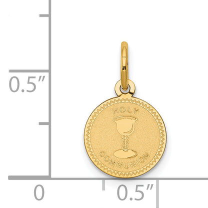14k Yellow Gold 14k Holy Communion Charm