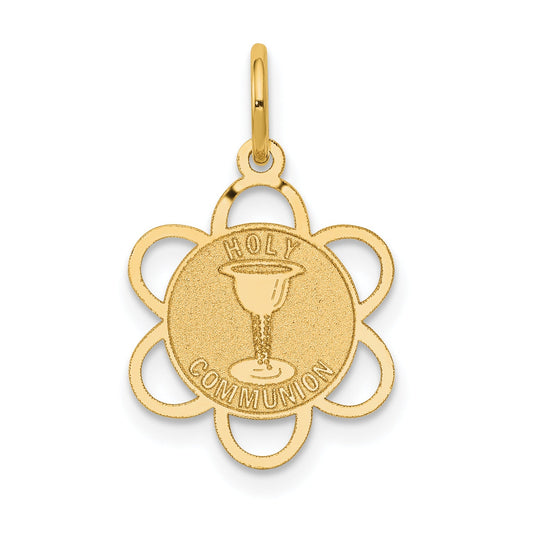 14k Yellow Gold 14k Holy Communion Charm