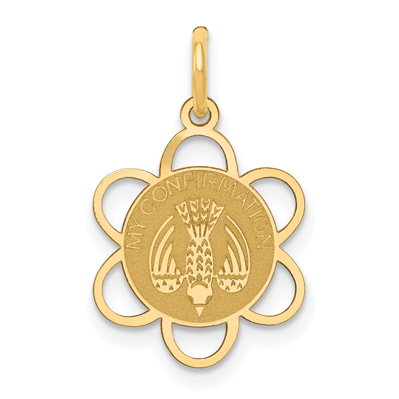 14k Yellow Gold 14k My Confirmation Charm