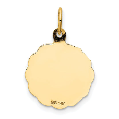 14k Yellow Gold 14k My Confirmation Charm