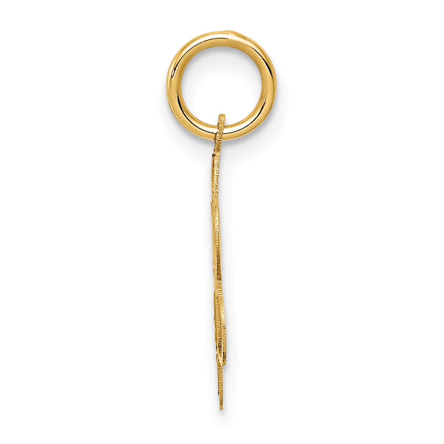 14k Yellow Gold 14k SWEET 16 Disc Charm