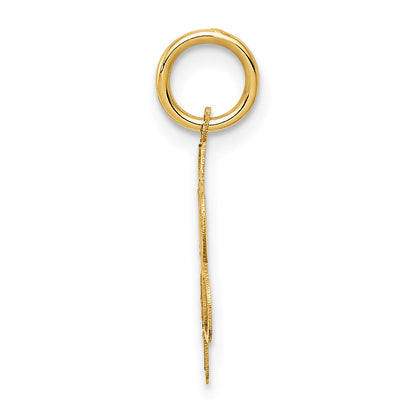 14k Yellow Gold 14k SWEET 16 Disc Charm