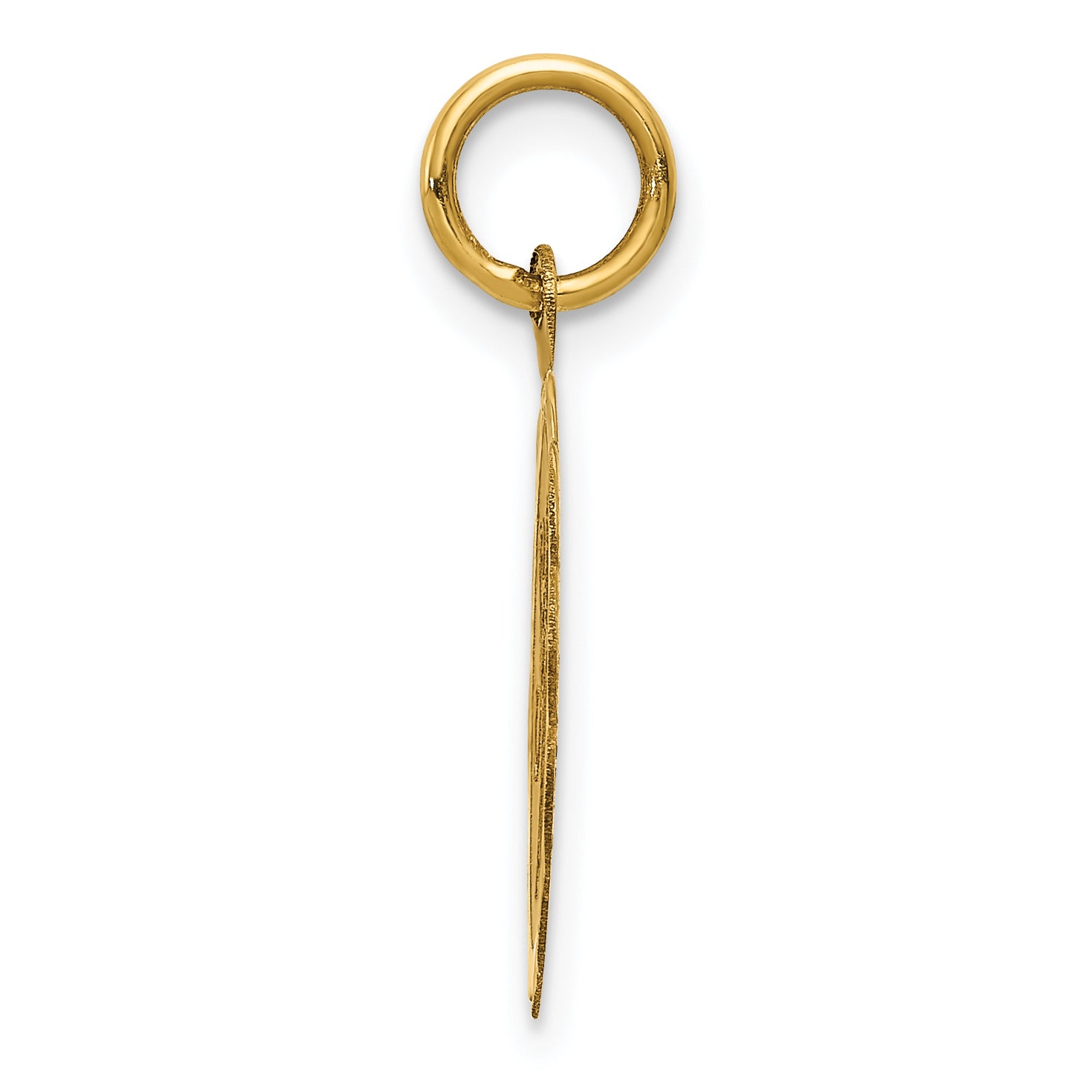 14k Yellow Gold 14k SWEET 16 Disc Charm