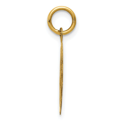 14k Yellow Gold 14k SWEET 16 Disc Charm