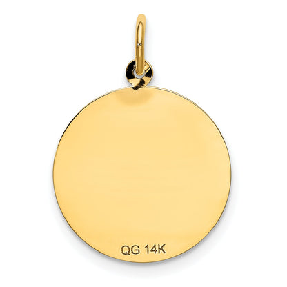 14k Yellow Gold 14K HAPPY BIRTHDAY Charm