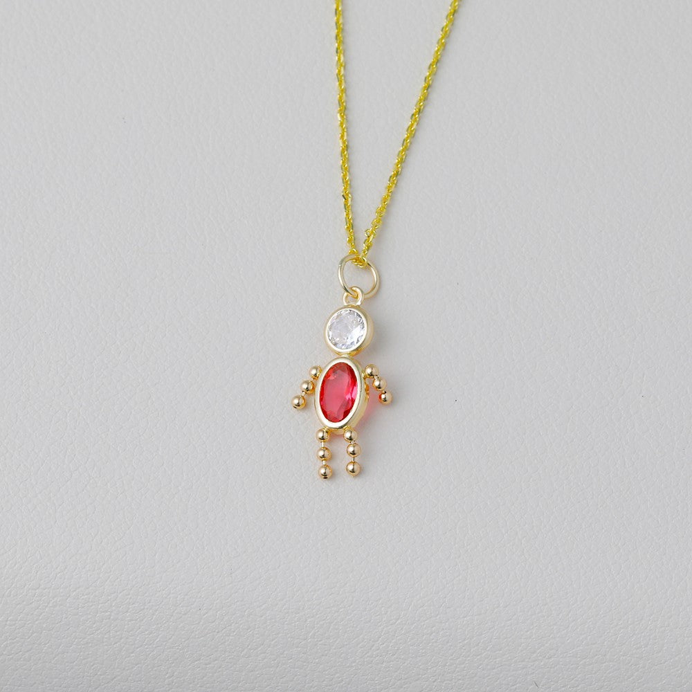 14k Yellow Gold 14k October Boy Birthstone Charm