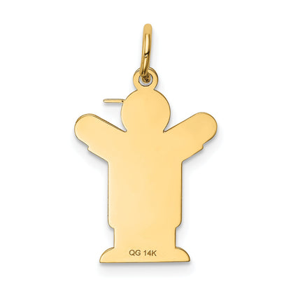 14k Yellow Gold 14k Kid Charm