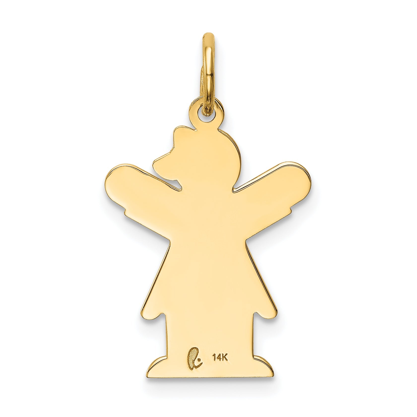 14k Yellow Gold 14k Kid Charm