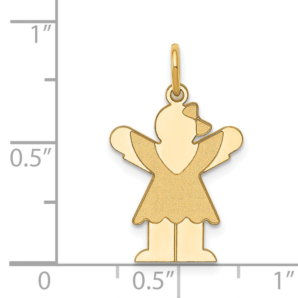 14k Yellow Gold 14k Kid Charm