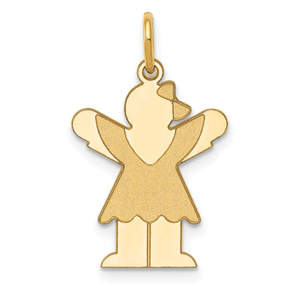 14k Yellow Gold 14k Kid Charm