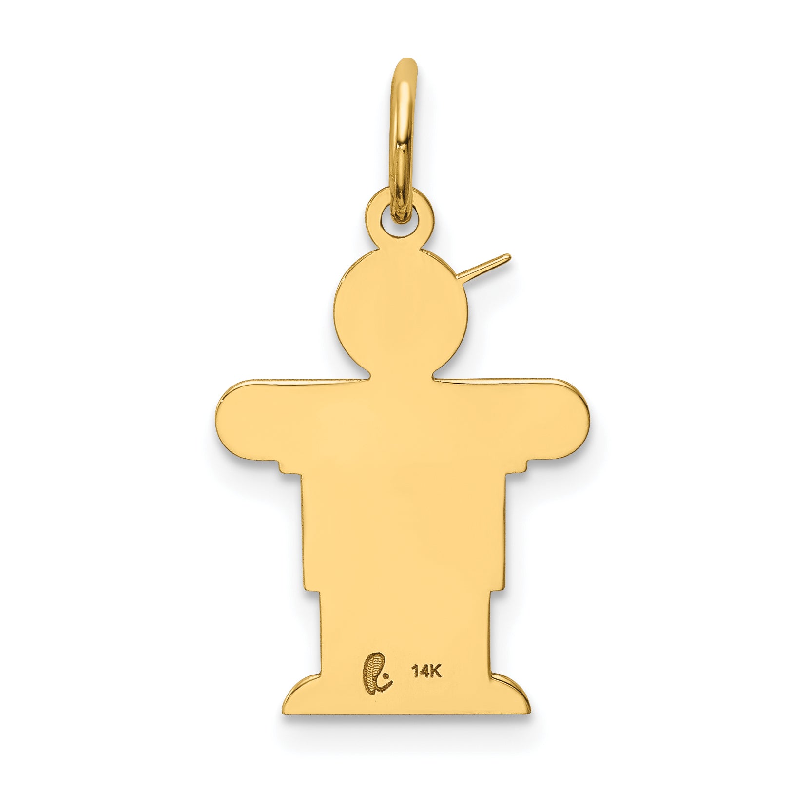 14k Yellow Gold 14k Kid Charm