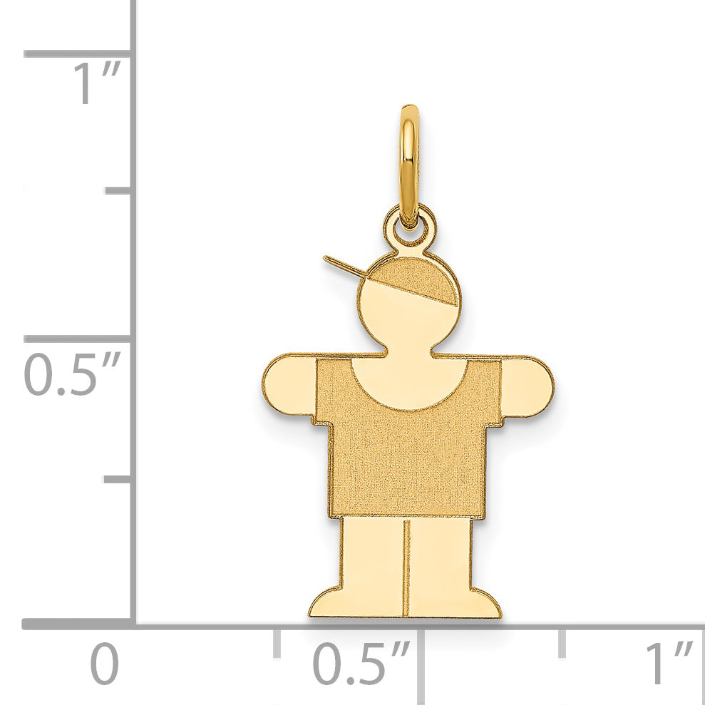 14k Yellow Gold 14k Kid Charm