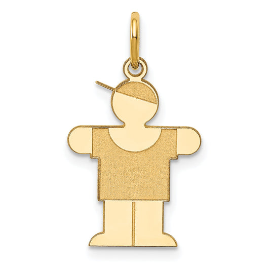 14k Yellow Gold 14k Kid Charm