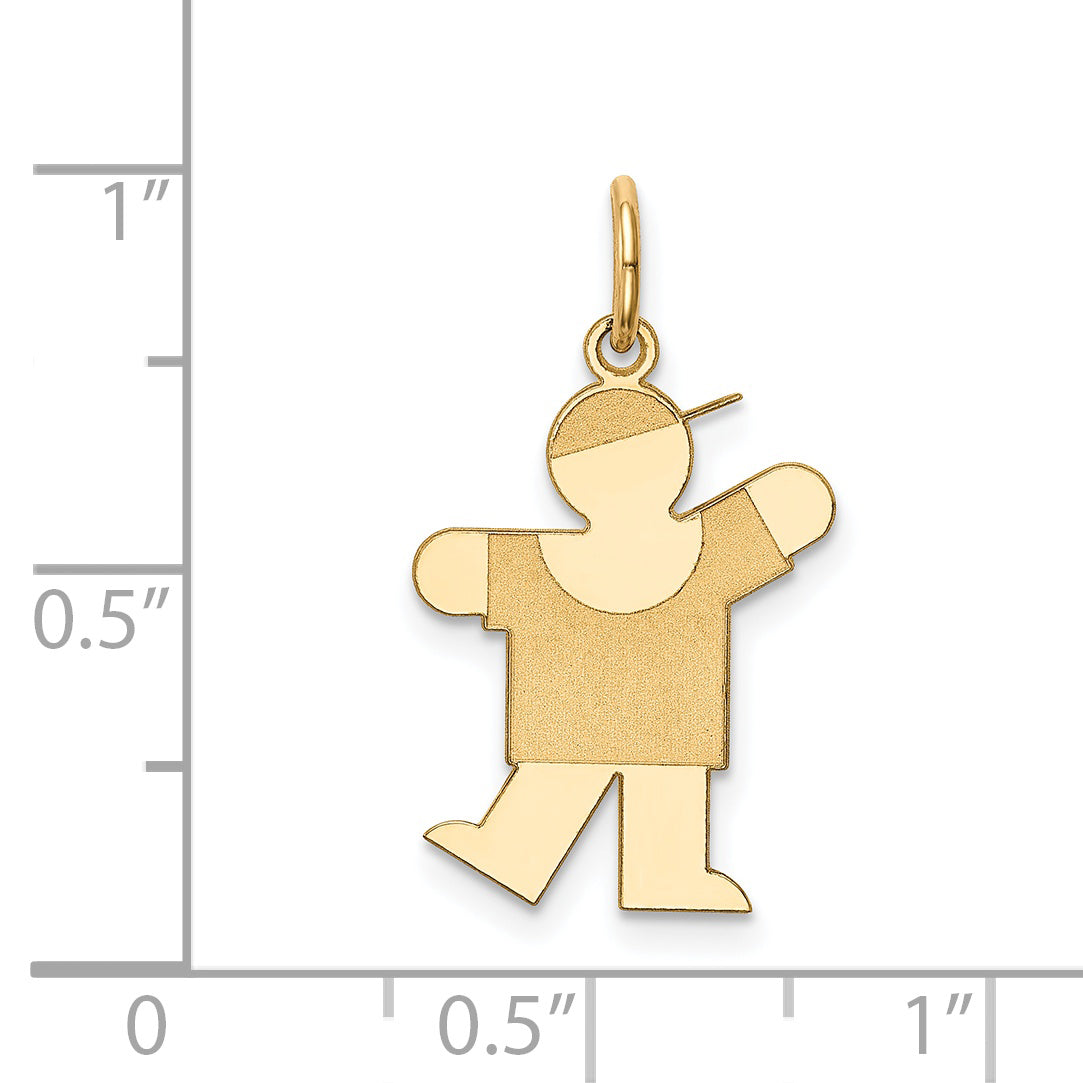 14k Yellow Gold 14k Kid Charm