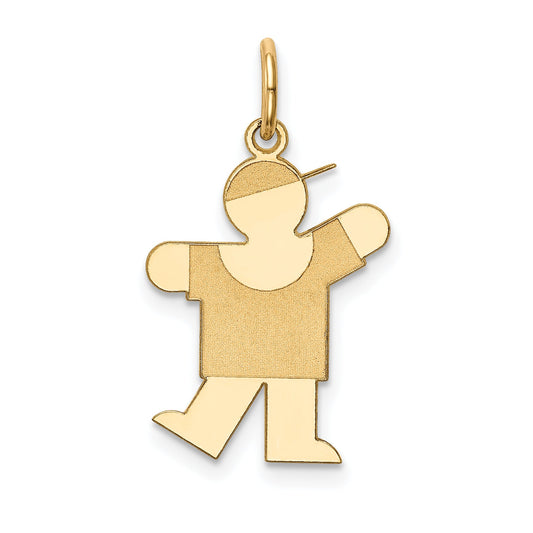 14k Yellow Gold 14k Kid Charm