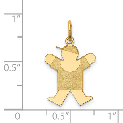 14k Yellow Gold 14k Kid Charm