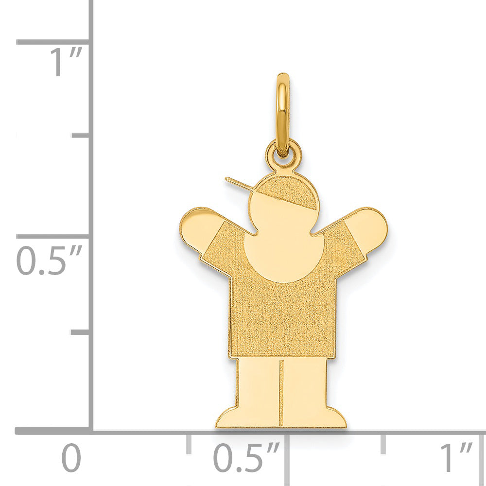 14k Yellow Gold 14k Kid Charm