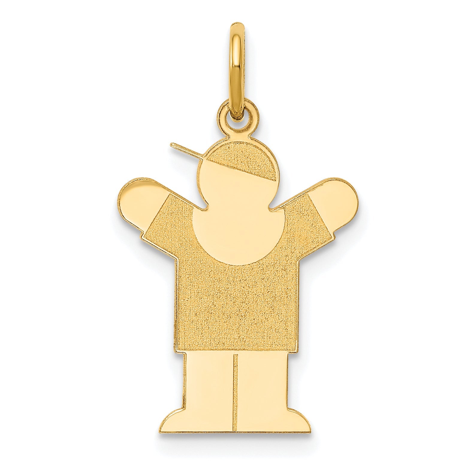 14k Yellow Gold 14k Kid Charm
