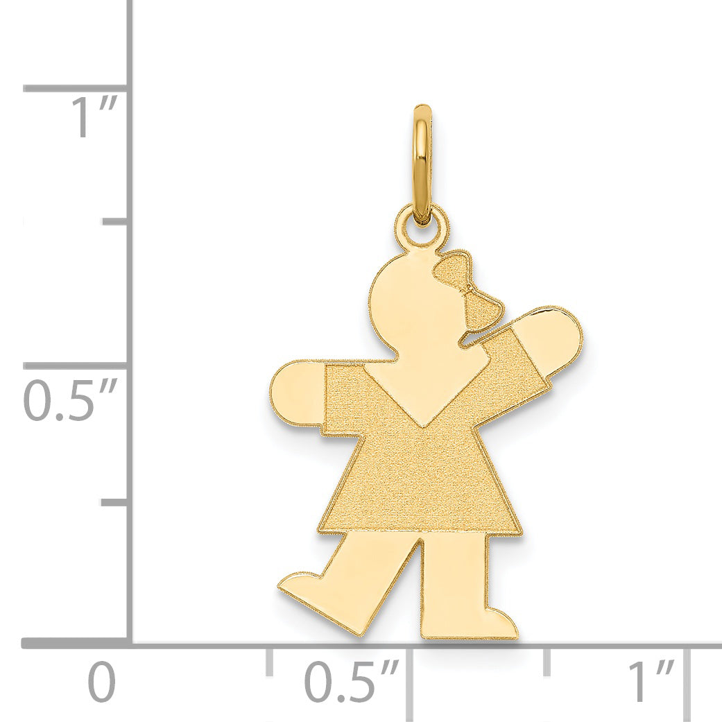 14k Yellow Gold 14k Kid Charm
