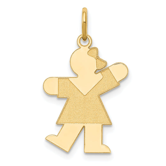 14k Yellow Gold 14k Kid Charm
